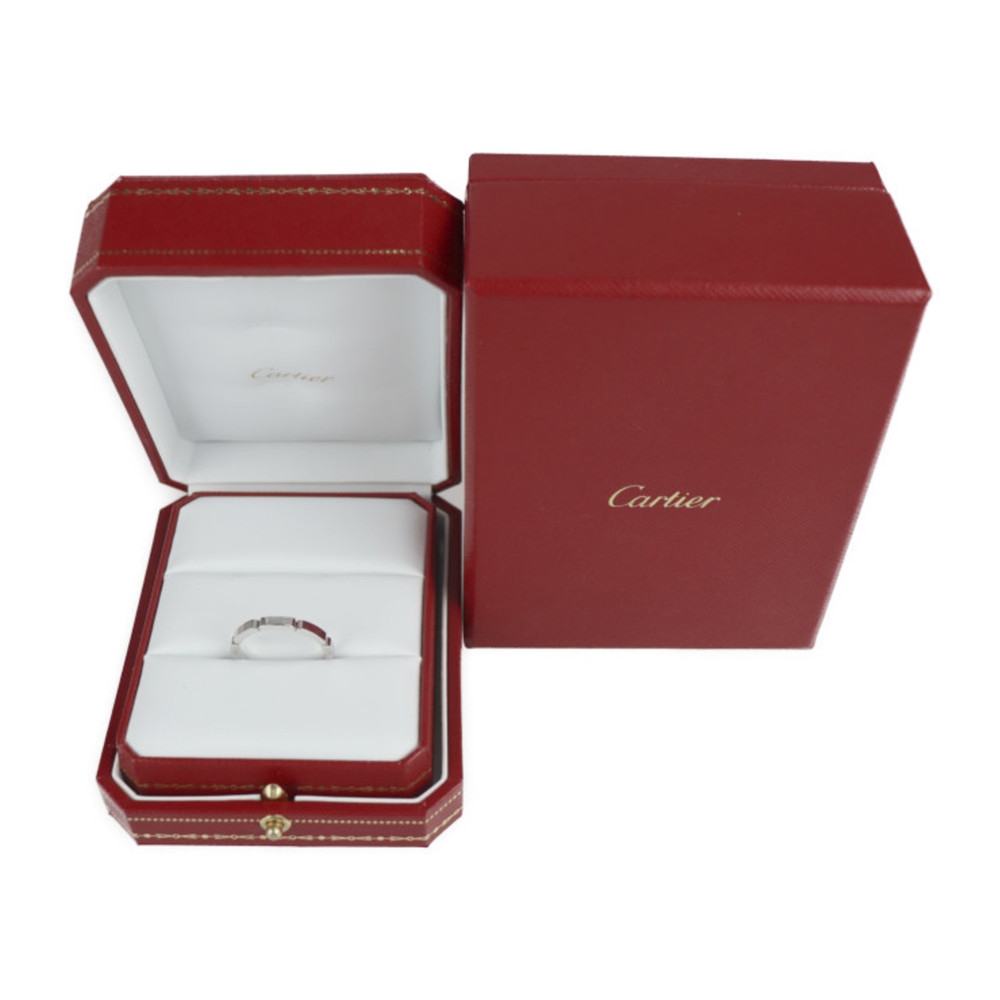 CARTIER Maillon Panthere ring/ring notation size 61 K18 white gold WG actual abo - Picture 5 of 5
